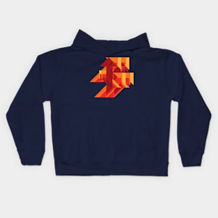 Funky Little Arrows Kids Hoodie